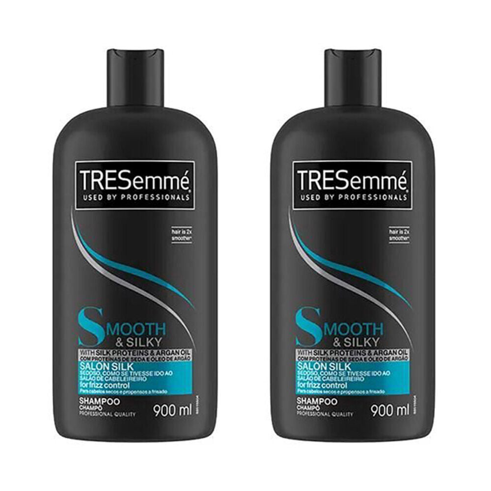 Tresemme Nourishing Frizz-Free Smooth & Silky Shampoo w/ Argan Oil 900ml (2 Pack)