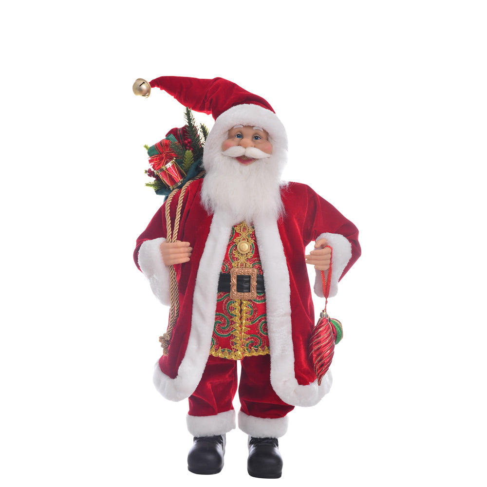 21227-gibson-gifts-classic-santa-claus-medium-xmas-home-decor-65x40cm