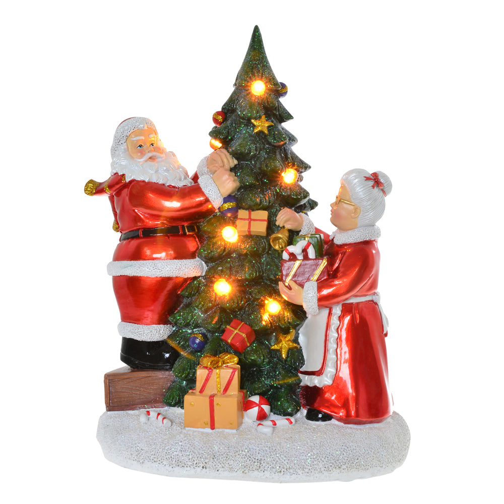 21258-gibson-gifts-glossy-santa-mrs-claus-led-figurine-30x23cm