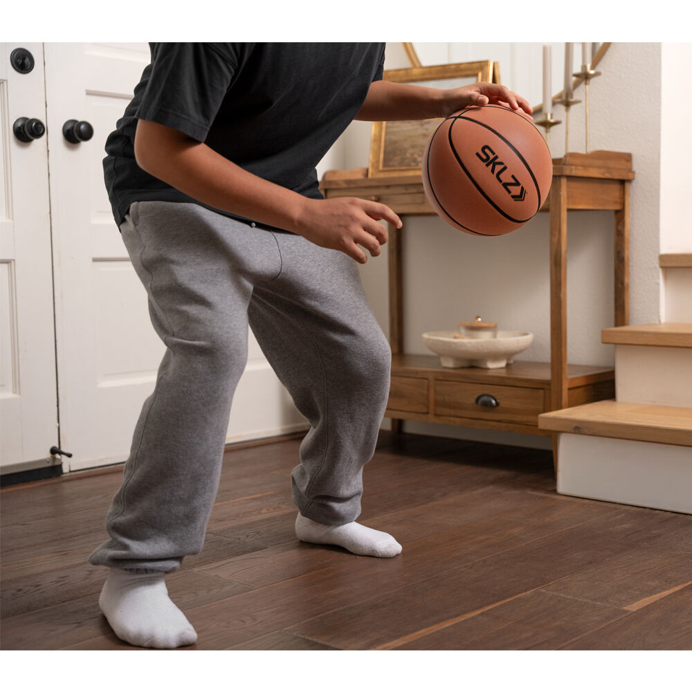 Sklz Silent Bounce Basketball Official Size Indoor Use Brown — image 6