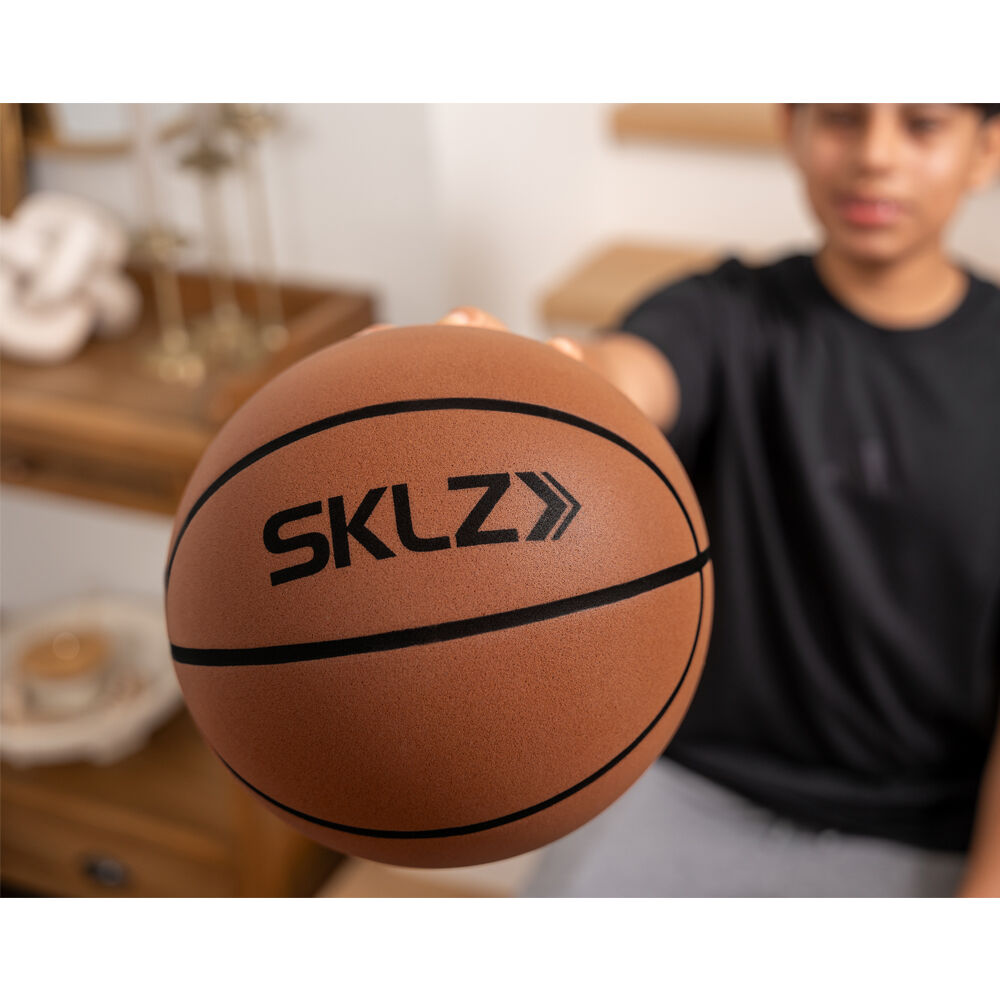 Sklz Silent Bounce Basketball Official Size Indoor Use Brown — image 7