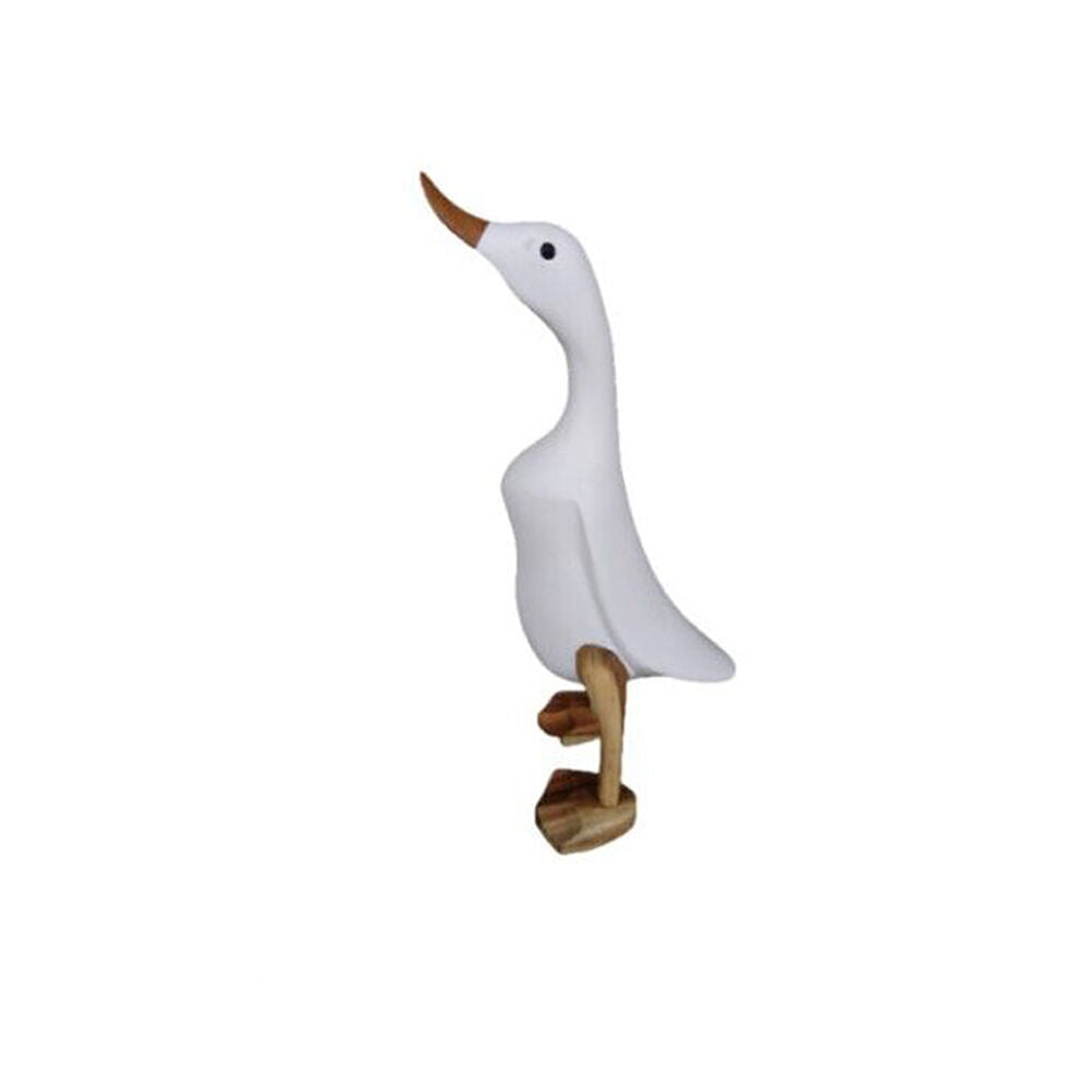A.Fresco Bamboo Root Duck Coloured Garden Ornament Decor Small 28-32cm (2 Pack) — image 3
