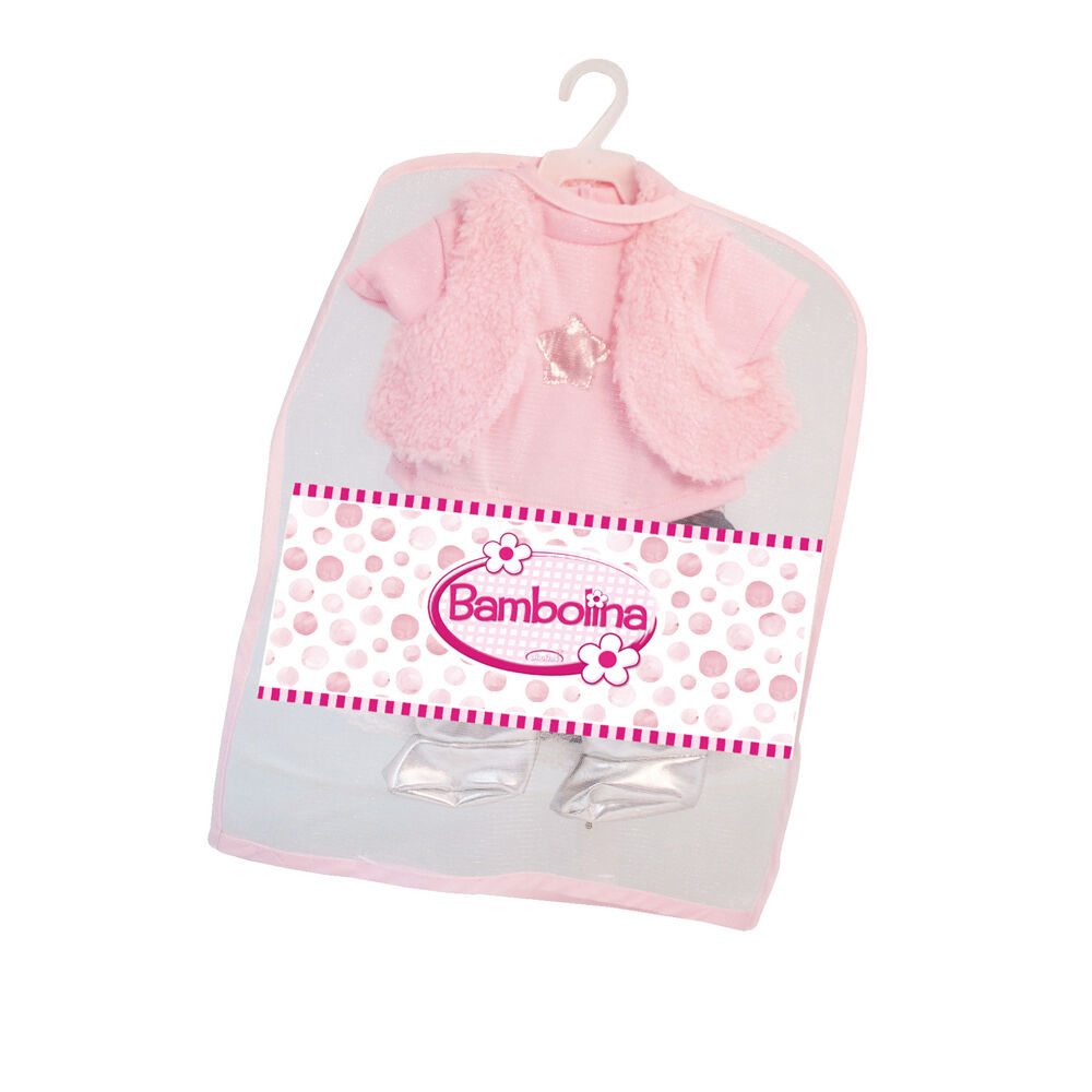 Bambolina Childrens Toy Dress for Doll 33-36cm Fashion Outfit Set Assorted