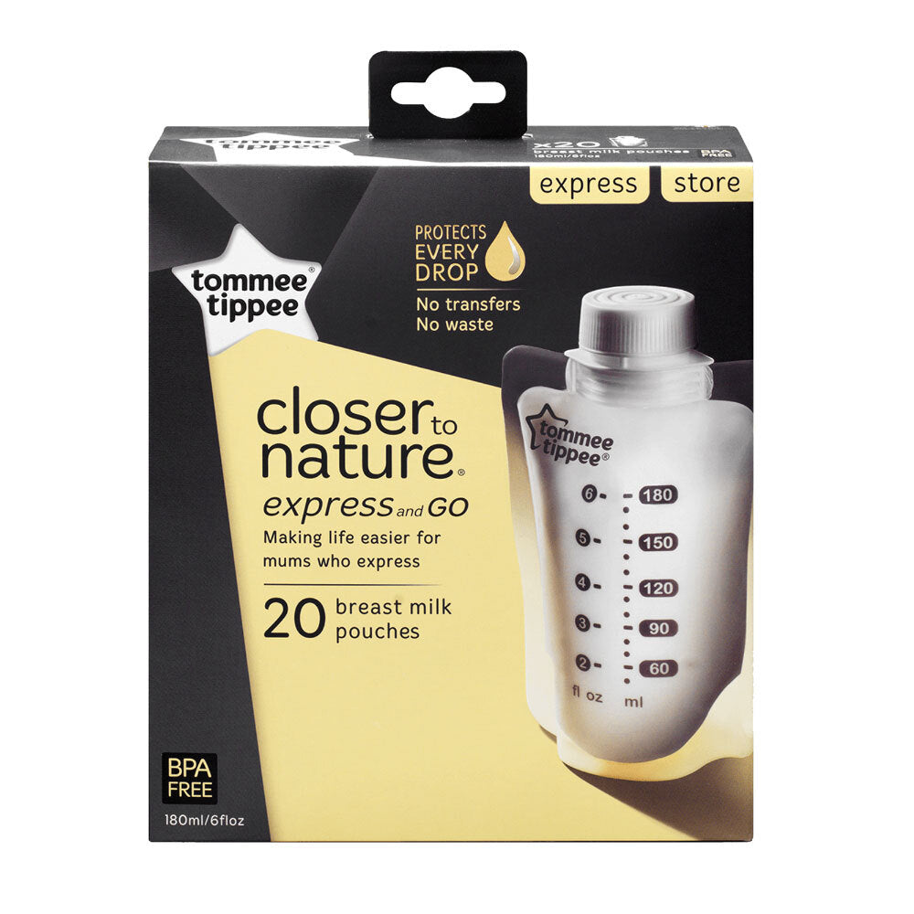 Tommee Tippee 20PK Tommee Tippee Breast Milk Pouches (2 Pack) — image 8