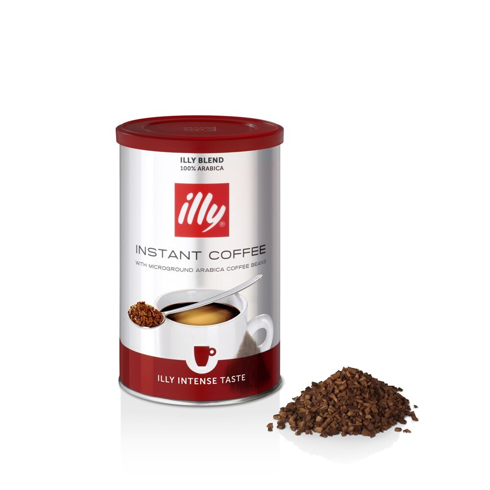 Illy Blend 95g Instant Intense Arabica Coffee Robust Finish/Bold Roast Drink (3 Pack) — image 2