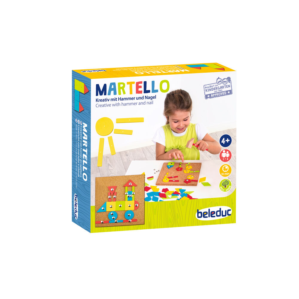 Beleduc Martello Toys Educational Toy Shape Learning Children/Kids - 3y+ — image 3