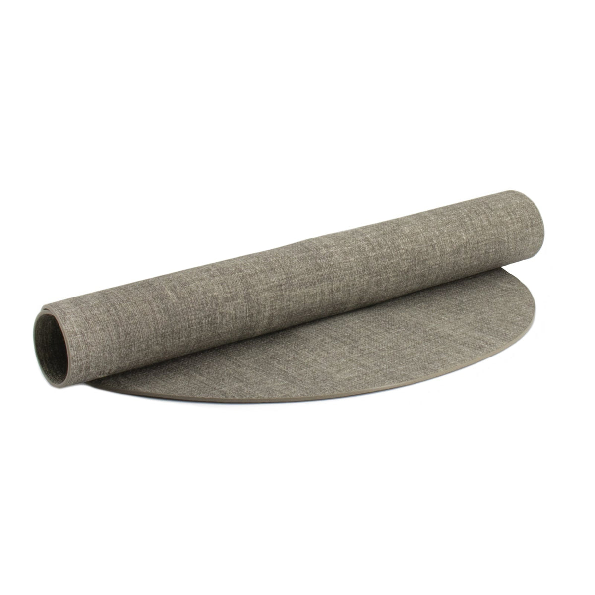 Guzzini Tiffany 48cm Oval Fabric Reversible Placemat - Sky Grey (4 Pack) — image 3