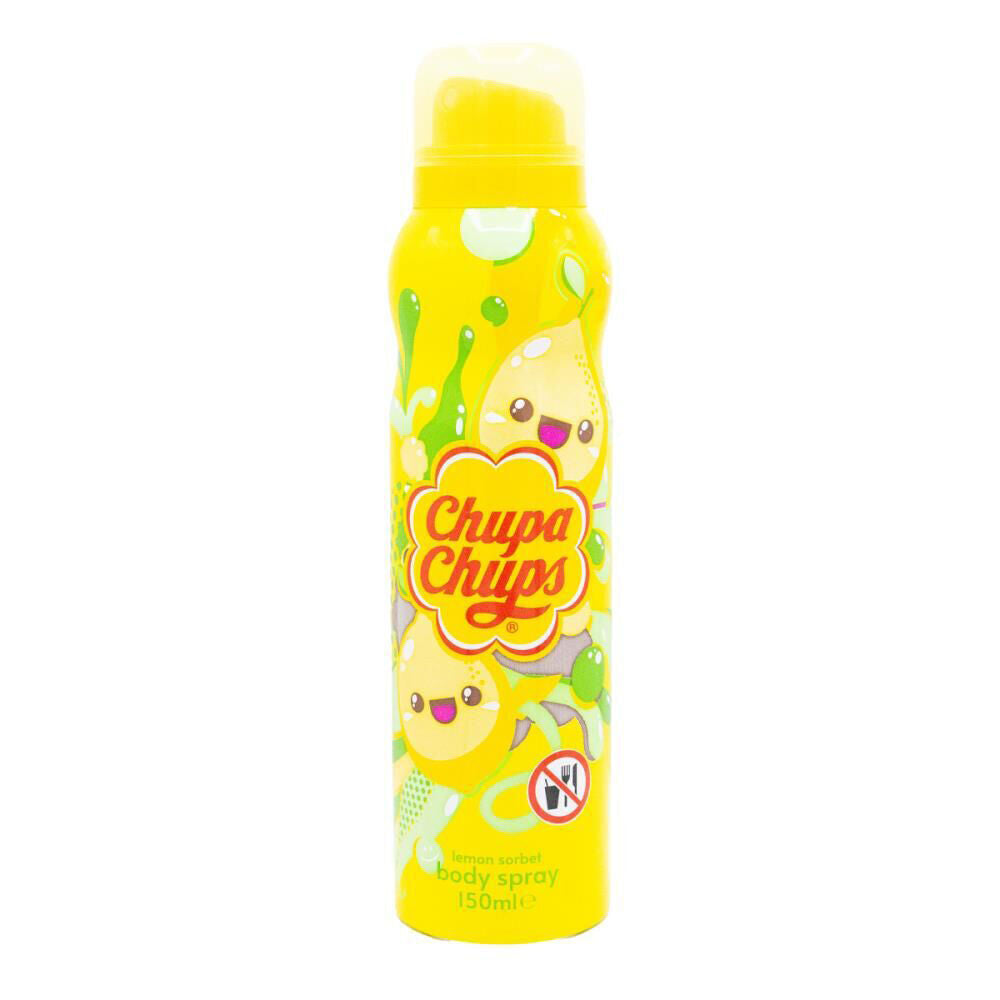 Chupa Chups Body Spray Mist 150ml Lemon Sorbet Sweet Fruity Fragrance (6 Pack) — image 2