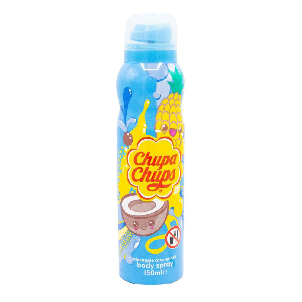 Chupa Chups Body Spray Mist 150ml Pineapple Coco Splash Sweet Fragrance (12 Pack) — image 2