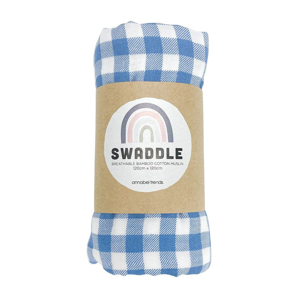 22mwbl-annabel-trends-muslin-baby-toddler-swaddle-120cm-gingham-blue