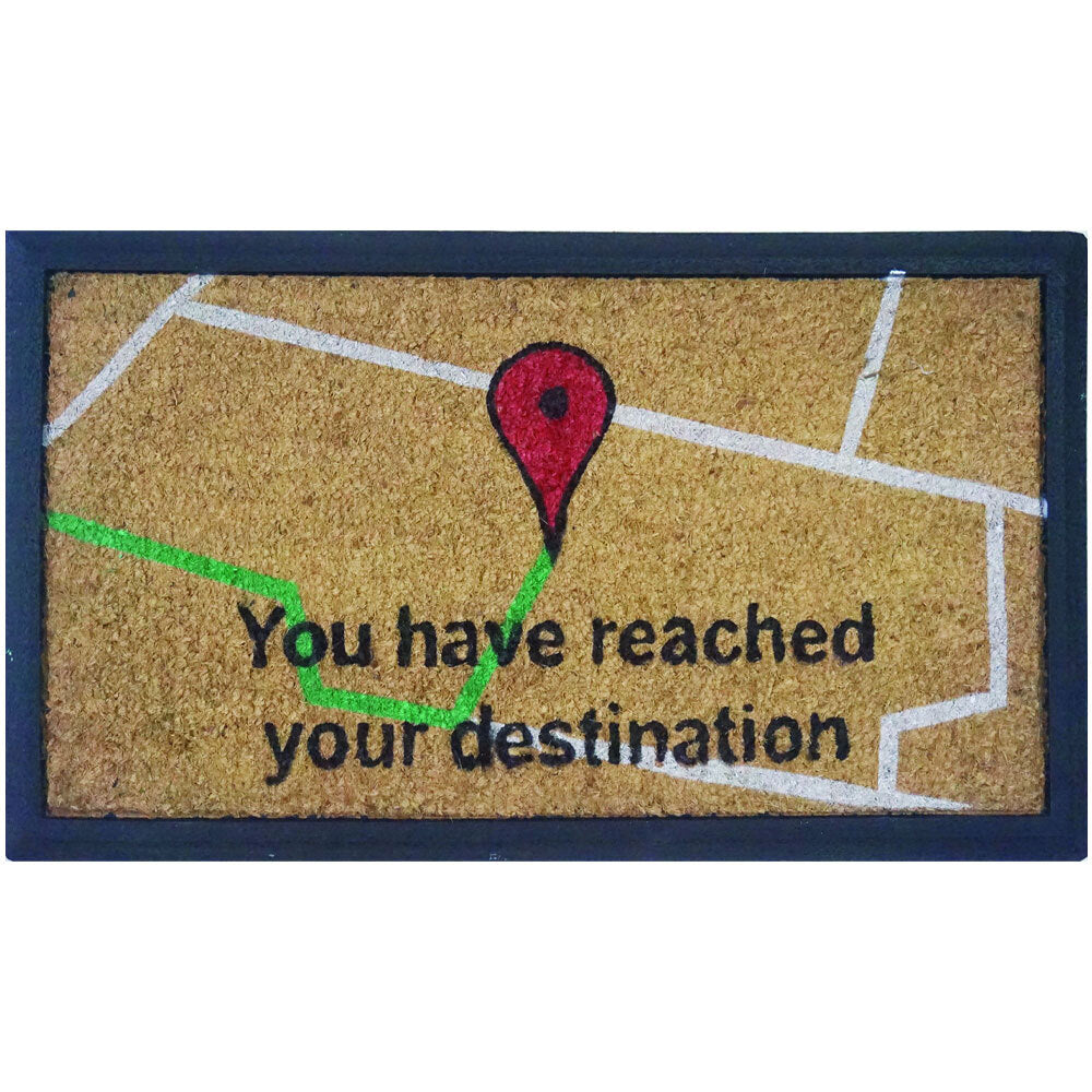 Solemate Rubber-Coir Destination 40x70cm Outdoor Doormat Non-Slip Rectangle (2 Pack) — image 2