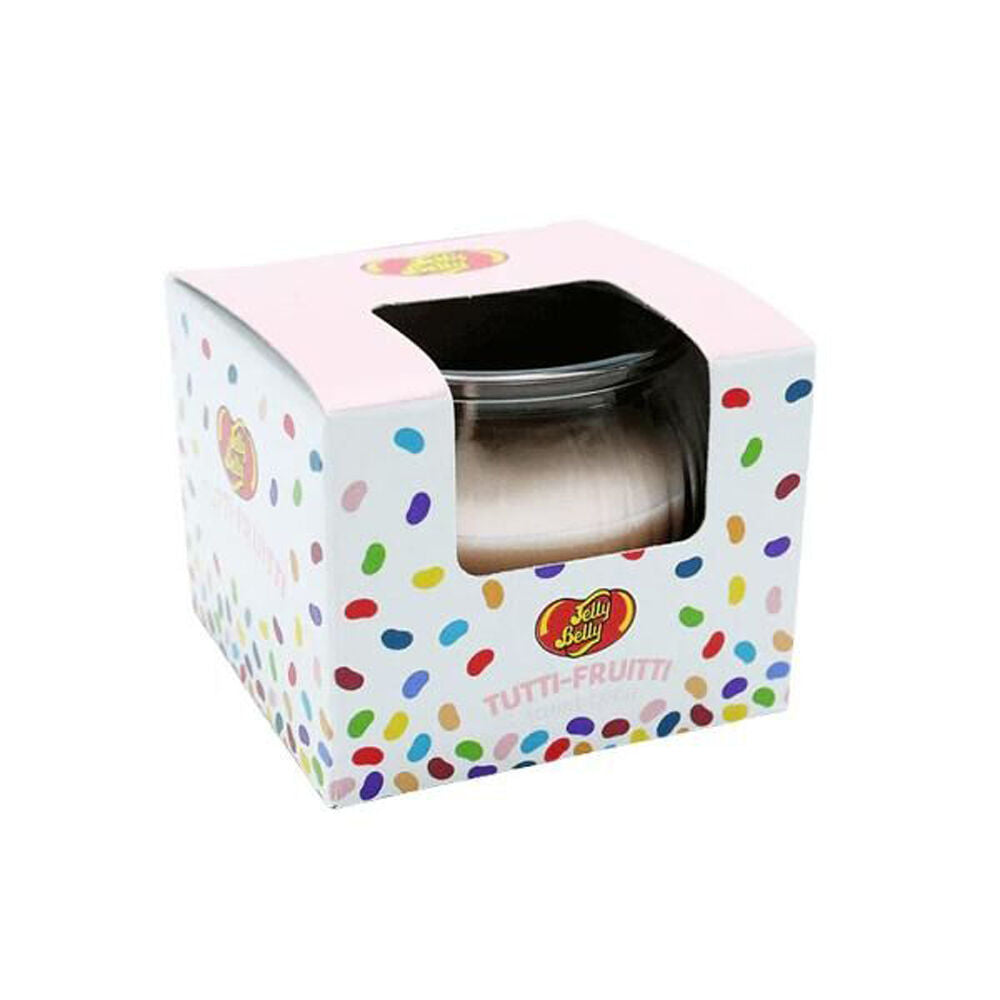 Jelly Belly 85g Pink Tutti Frutti Scented Candle Pot Home Room Fragrance