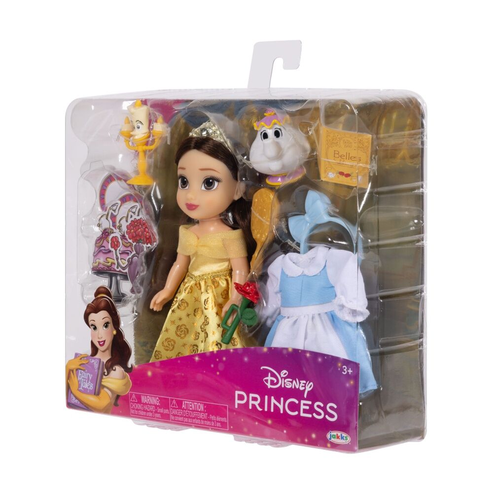 Disney Princess Petite Be Our Guest Belle Singing Kids Playing Doll — image 2