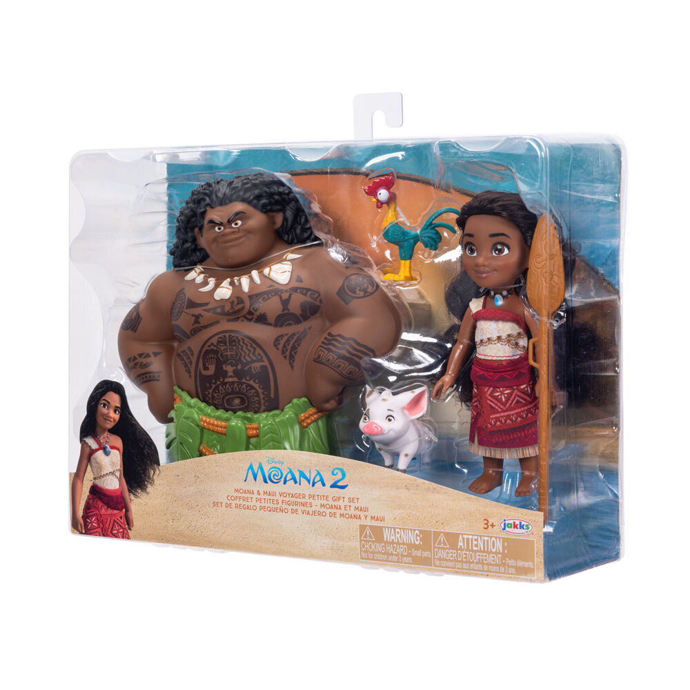 Disney Petite Moana 2 - Maui Voyager Childrens Doll Toy Gift Set — image 2