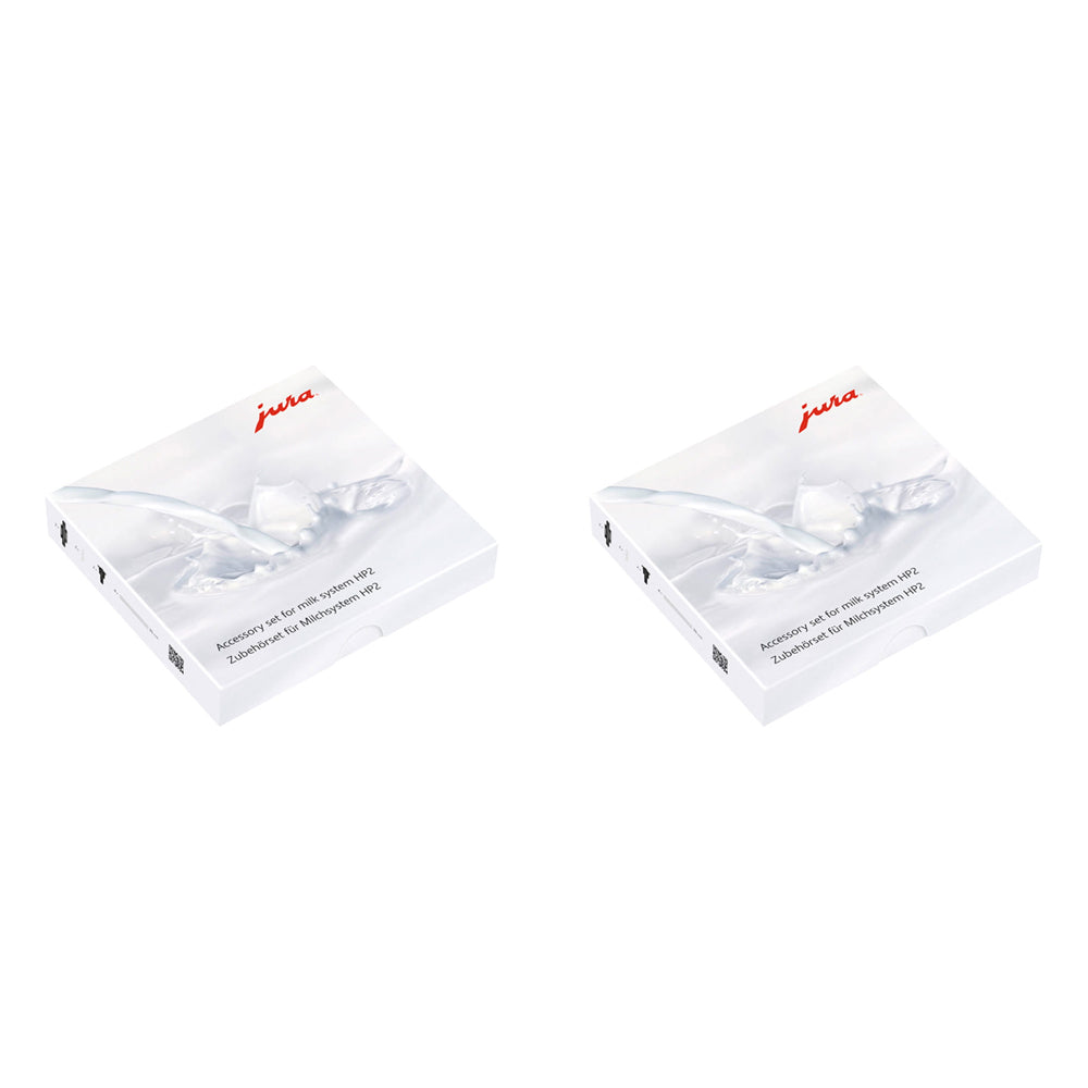 Jura Replacement Accessory Set Intake Pipes/Connectors Tube HP2 Milk Systems (2 Pack)