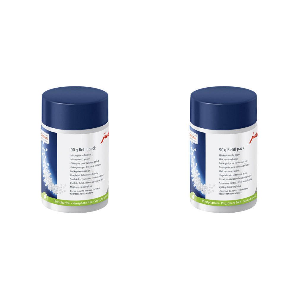 Jura Milk System Residue Coffee Machine Cleaner Tablets/Tabs 90g Refill (2 Pack)