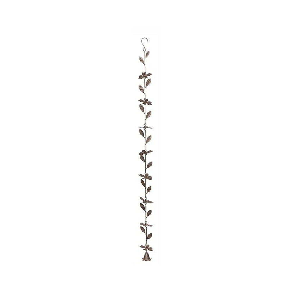 A.Fresco Bee Chain w/ Bell Rust Hanging Garden Decor 8x130cm - Assorted (2 Pack) — image 2
