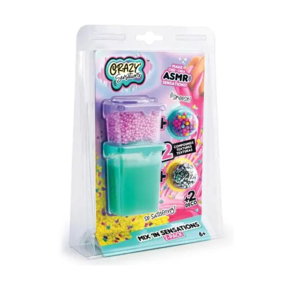 Crazy Sensations Mix'In Sensations - Green/Purple and Yellow/Pink Set 6y+ (2 Pieces) — image 2
