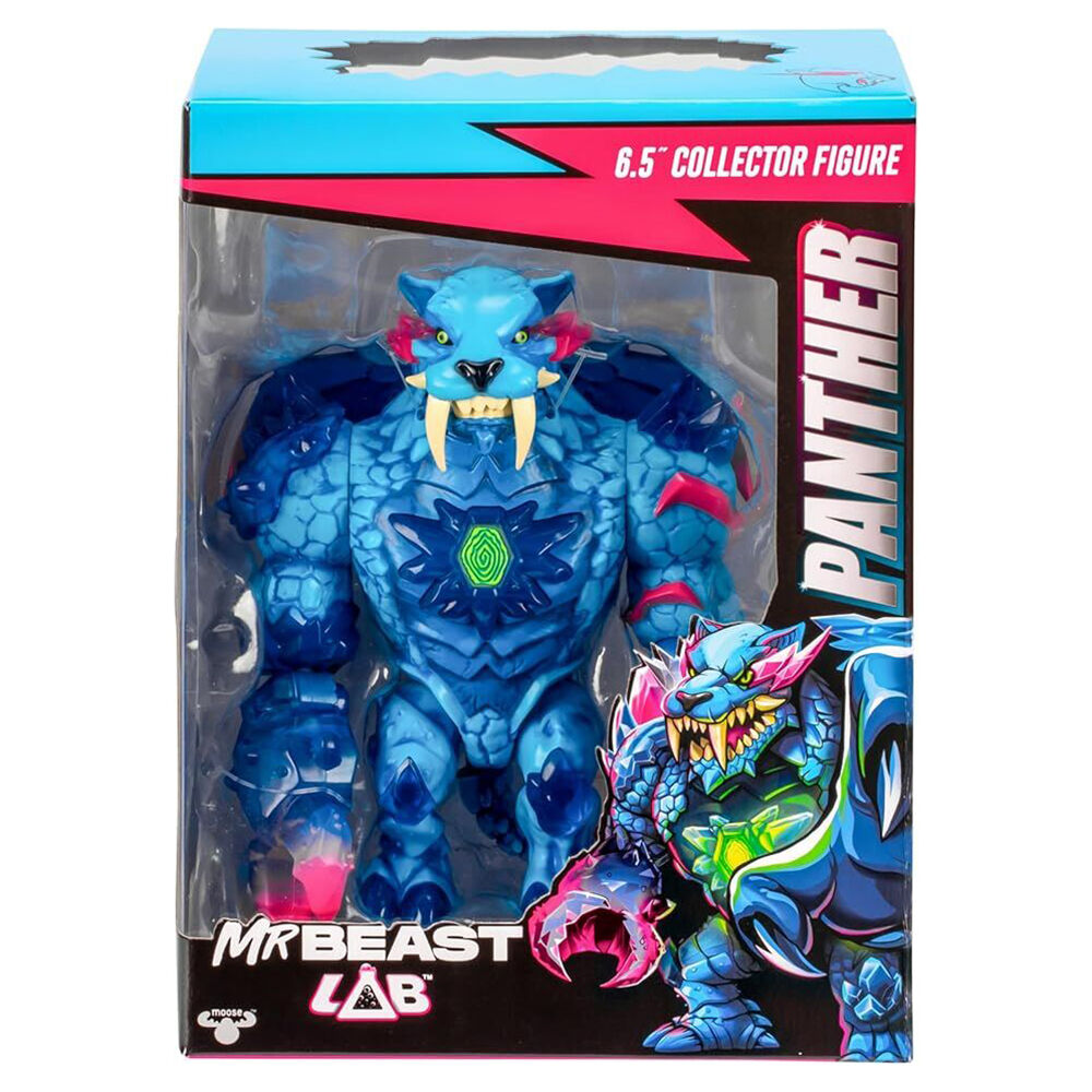 Mrbeast Lab Platinum S2 W1 Collector Action Figure Pack Panther