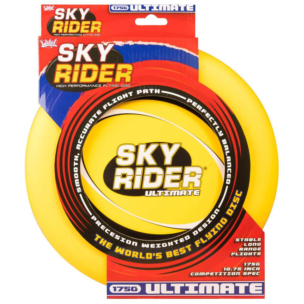 Wicked Sky Rider Ultimate Kids Activity Round Disc Throwing Toy Assorted (2 Pack) — image 7