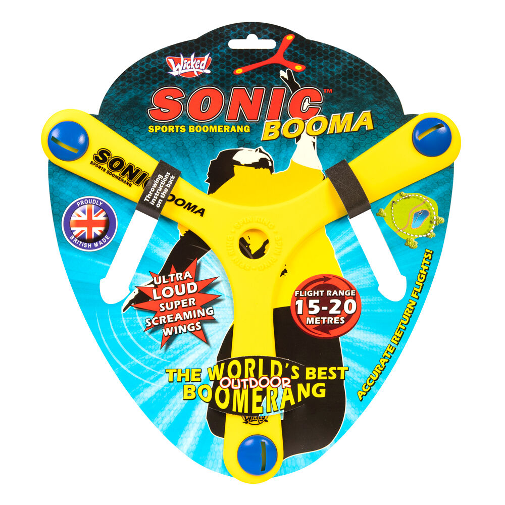 Wicked Childrens Activity Sonic Boomer Boomerang Throwing Toy Assorted — image 6