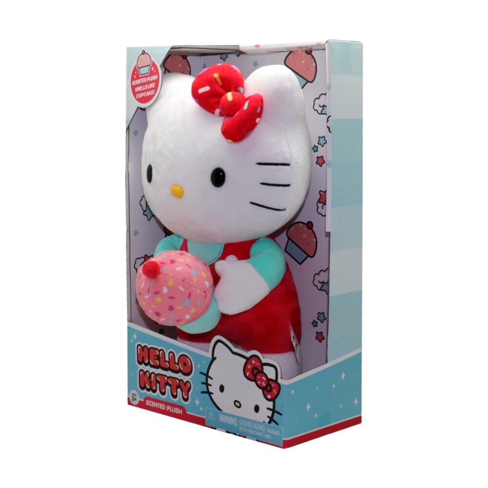 Hello Kitty 12 Inch Scented Basic Cupcake Kids Soft Plush Toy — image 10