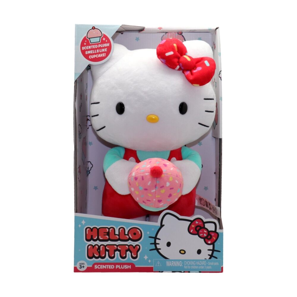 Hello Kitty 12 Inch Scented Basic Cupcake Kids Soft Plush Toy — image 7
