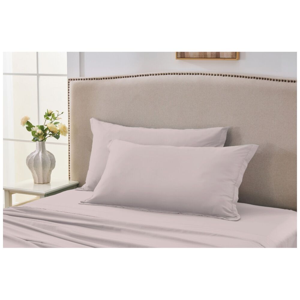 Grosvenor House Egyptian Cotton Body Tailored Pillowcase 500TC - Pink