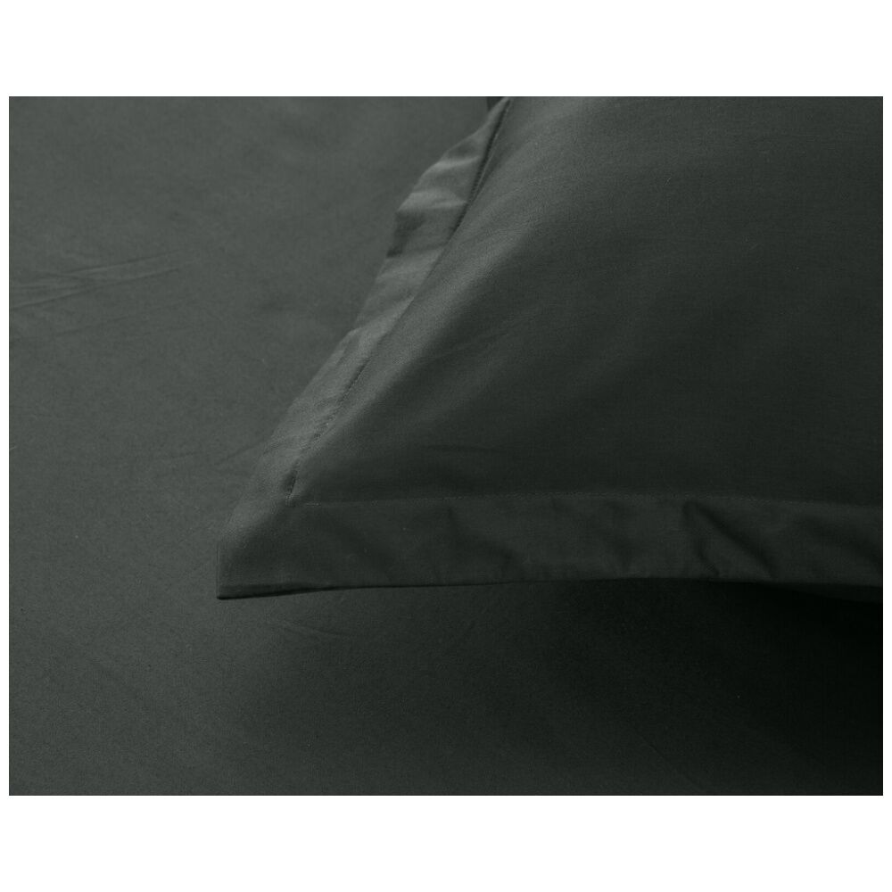 Grosvenor House 500TC Egyptian Cotton King Tailored Pillowcase Charcoal (4 Pack) — image 3
