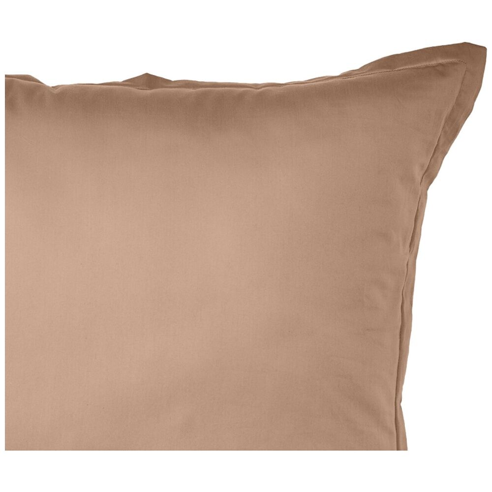 Grosvenor House 500TC Egyptian Cotton King Tailored Pillowcase Clay (2 Pack) — image 3