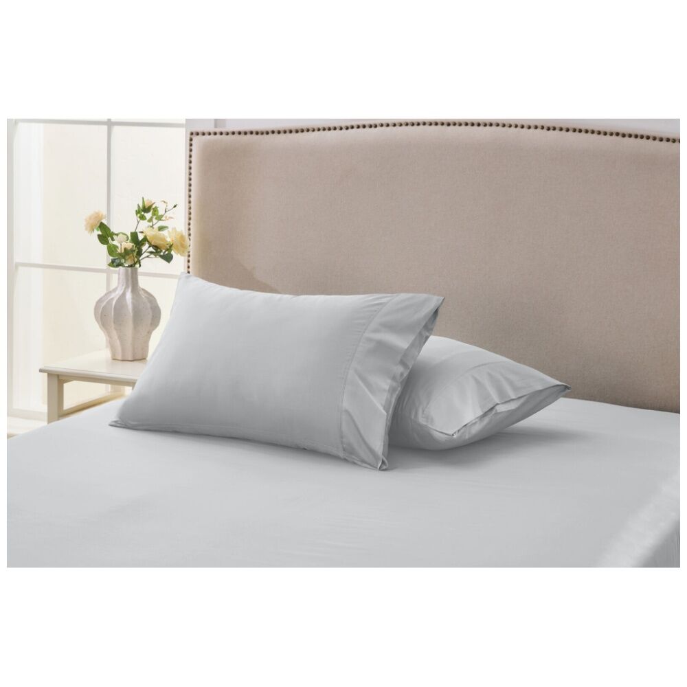 Grosvenor House 500TC Egyptian Cotton Standard Pillowcases Silver (2 Pieces) — image 2