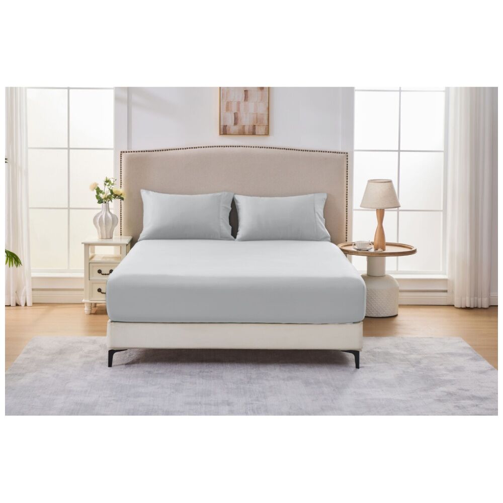 Grosvenor House 500TC Egyptian Cotton Standard Pillowcases Silver (2 Pieces) — image 4