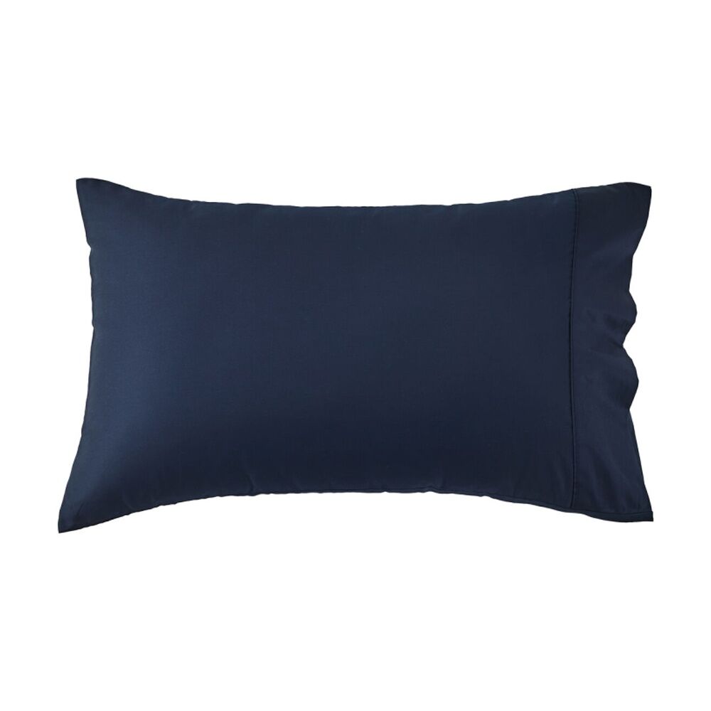 Grosvenor House Egyptian Cotton Standard Pillowcases 2x 2pc 500TC - Navy Blue — image 3