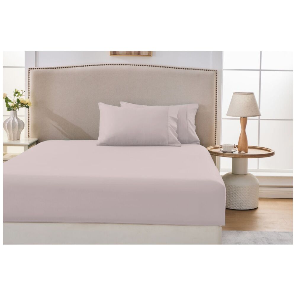 Grosvenor House Egyptian Cotton Standard Pillowcases 2x 2pc 500TC - Pink — image 4