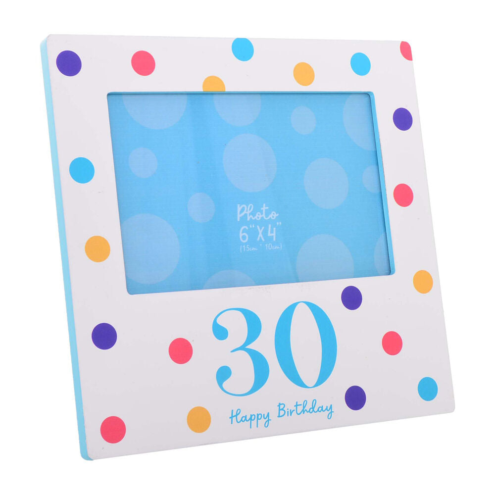 26230-gibson-gifts-birthday-party-30-photo-frame-6x4-decor-blue