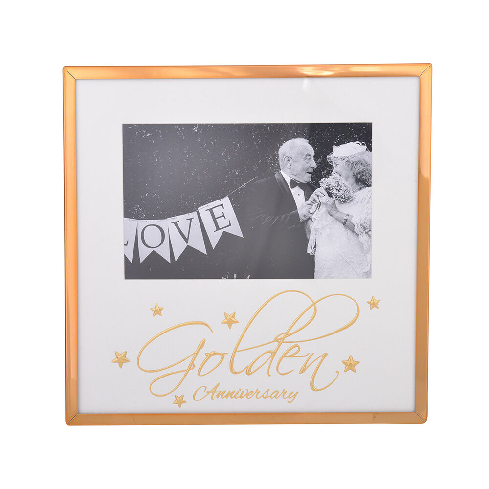 26483-gibson-gifts-golden-anniversary-6x4-keepsake-memory-photo-frame-holder
