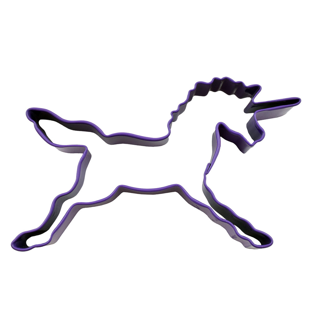2700-34-r-m-unicorn-cookie-cutter-polyresin-coated-steel-13-3cm-purple