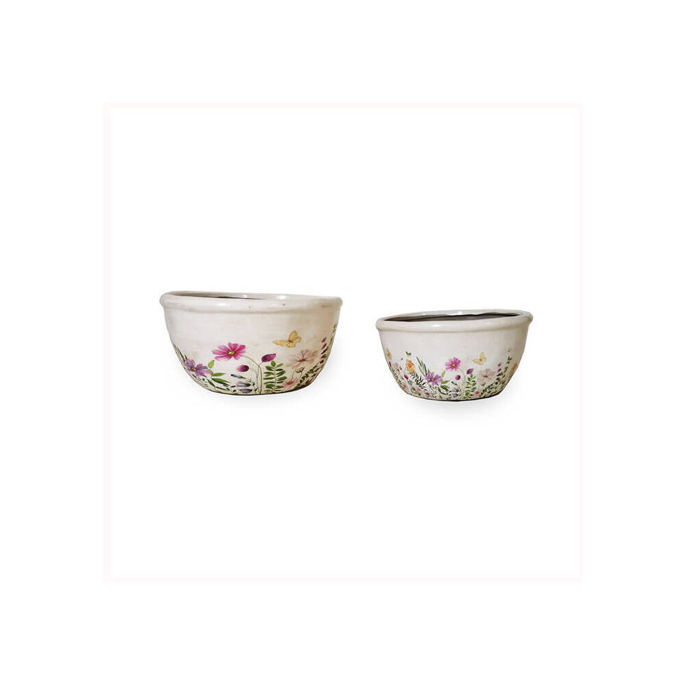 27061-2pc-indoor-ceramic-pot-set-home-garden-decor-wildflower-shallow