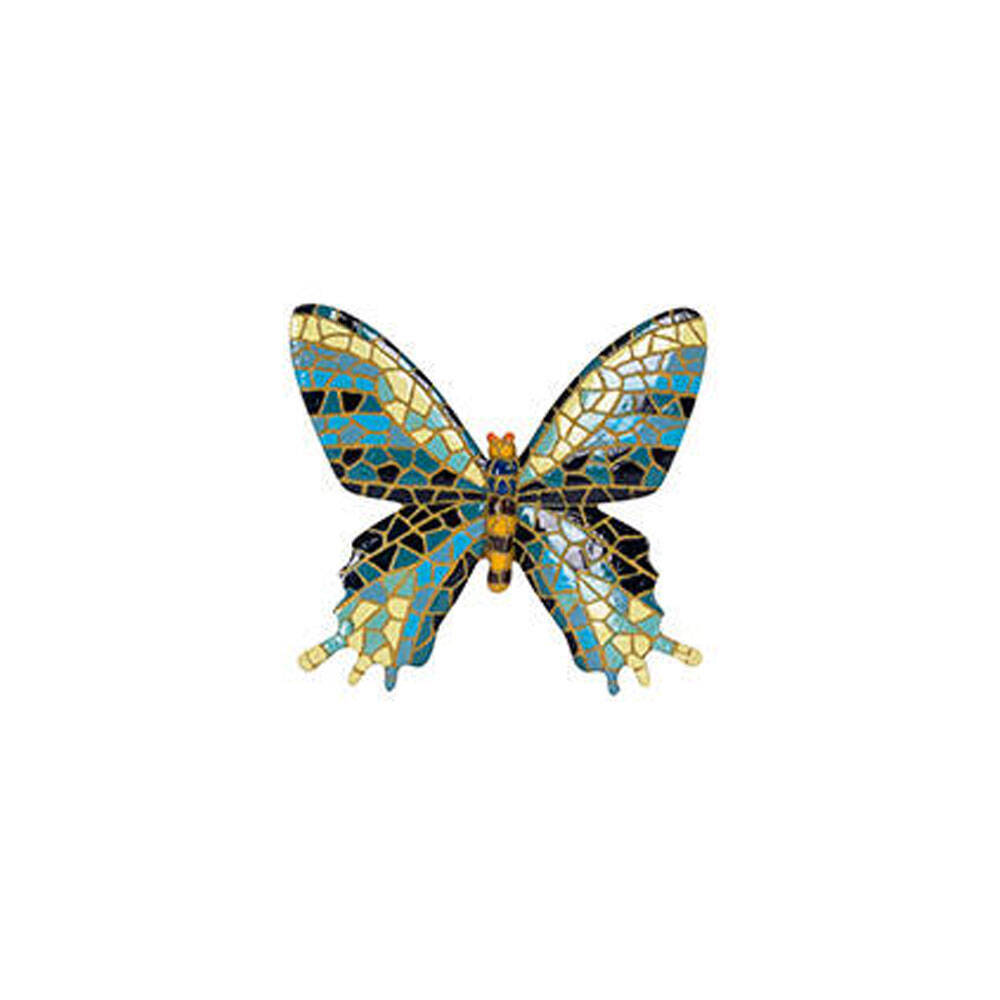 A.Fresco Polyresin Butterfly Mosaic Small Home/Garden Wall Art Decor 15cm Assorted (2 Pack) — image 2