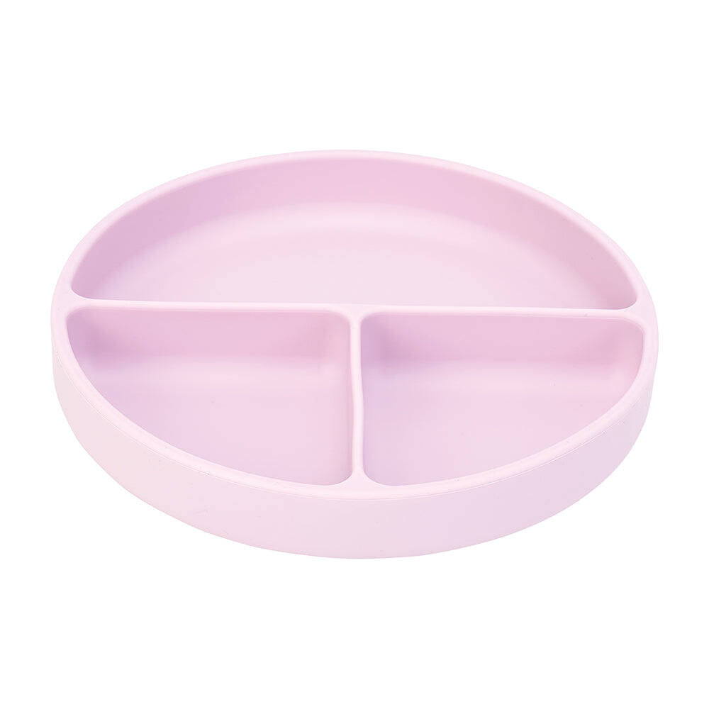 Annabel Trends Silicone Kids/Child Feeding Suction Plate Divided 18cm Lilac (2 Pack) — image 3