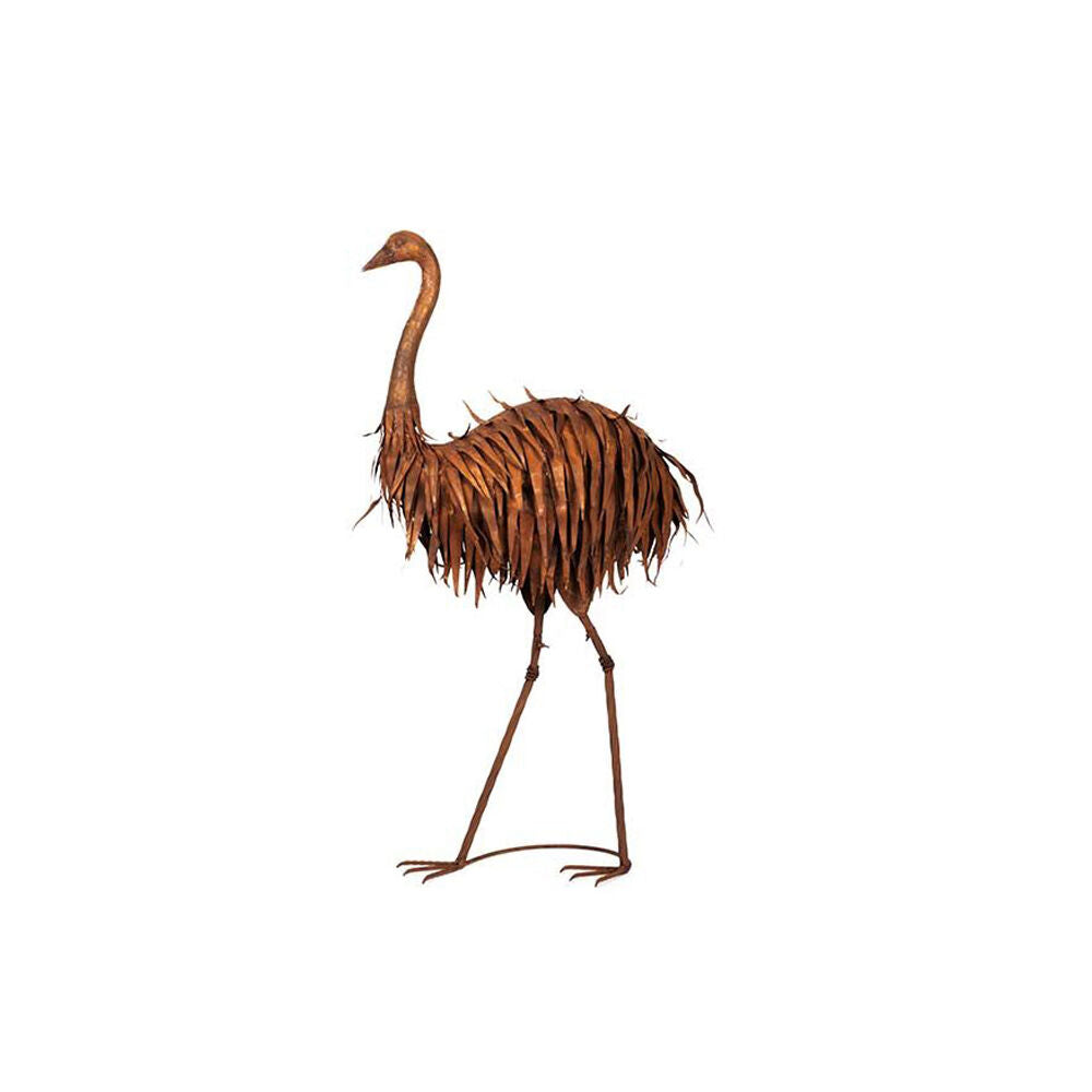 28044-a-fresco-metal-emu-garden-sculpture-large-70x125cm-rust