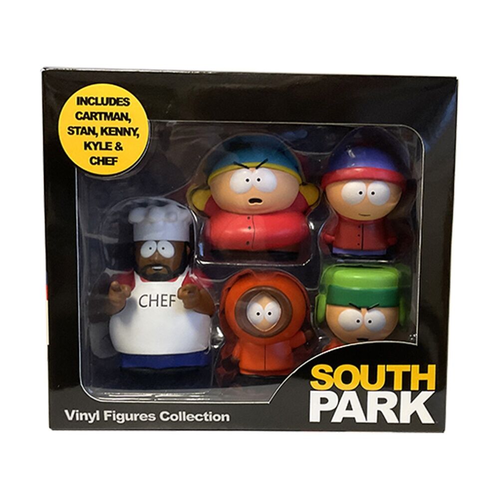South Park Vinyl Mini Action Figures Chef, Cartman, Kenny, Stan, Kyle (5 Pieces) — image 8
