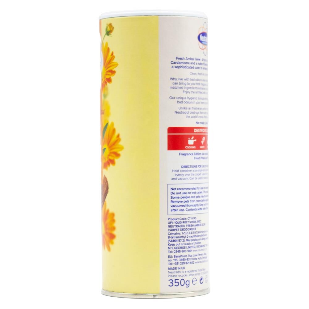Neutradol 350g Fresh Amber Glow Carpet Freshener Advanced Odour Neutraliser — image 4