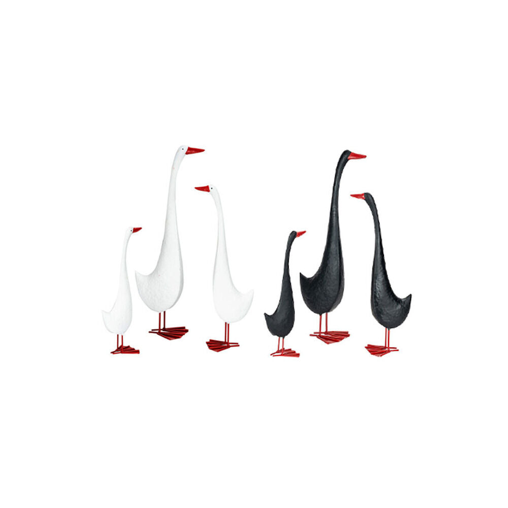 A.Fresco Powder Coated Metal Duck Tall Red Beak Set Assorted (3 Pieces) — image 2