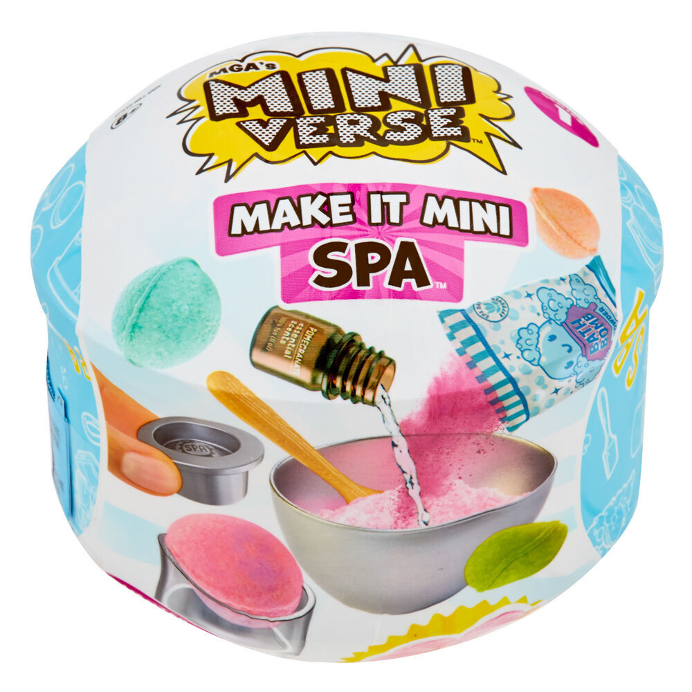 Mga's Miniverse Make It Mini Spa Kids/Children Pretend Play Toy Assorted 8y+ (2 Pack) — image 2