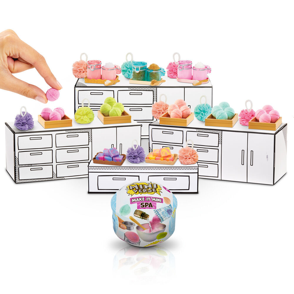 Mga's Miniverse Make It Mini Spa Kids/Children Pretend Play Toy Assorted 8y+ (2 Pack) — image 4