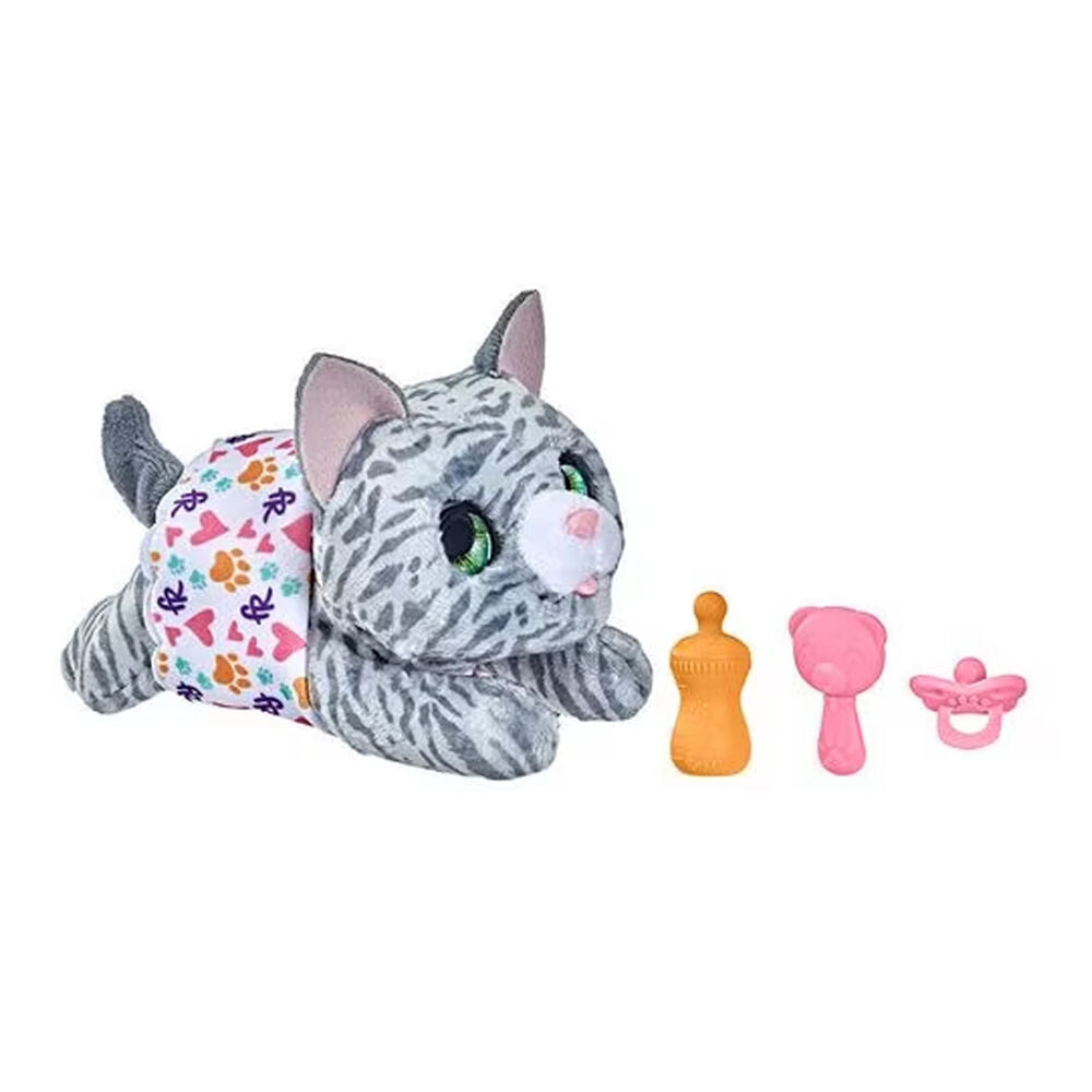 Furreal Newborns Plush Interactive Toy Grey Kitten/Cream Puppy 4y+ Assorted — image 3
