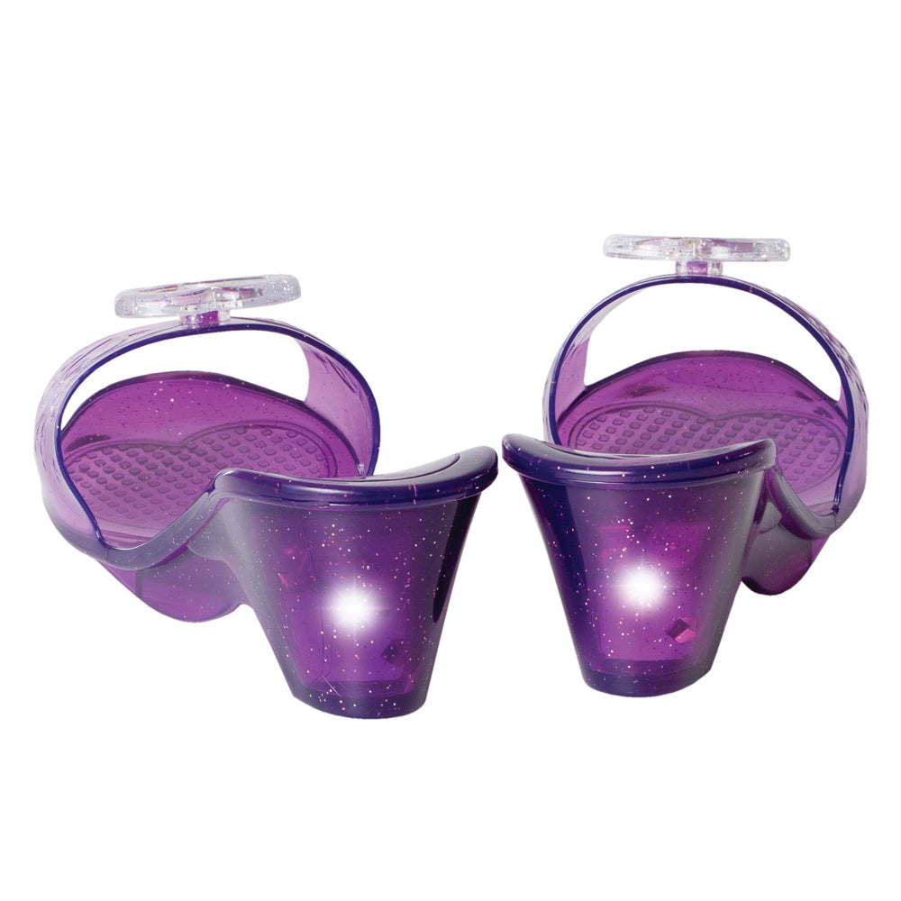Rapunzel Size 3+ Light Up Jelly Shoes Costume Accessory Dress Up Kids/Girls