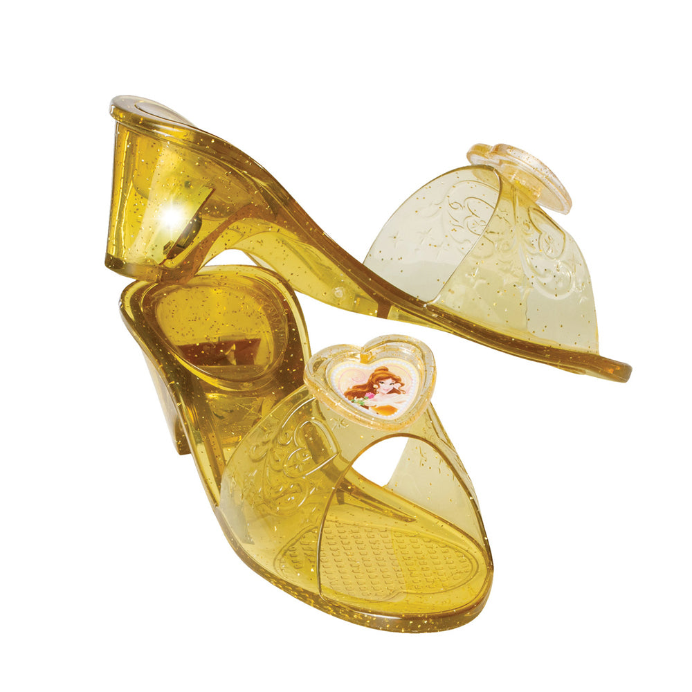 The Wizard of OZ Wizard Of Oz Size 3+ Belle Light Up Jelly Shoes Kids/Girls Costume Accessory