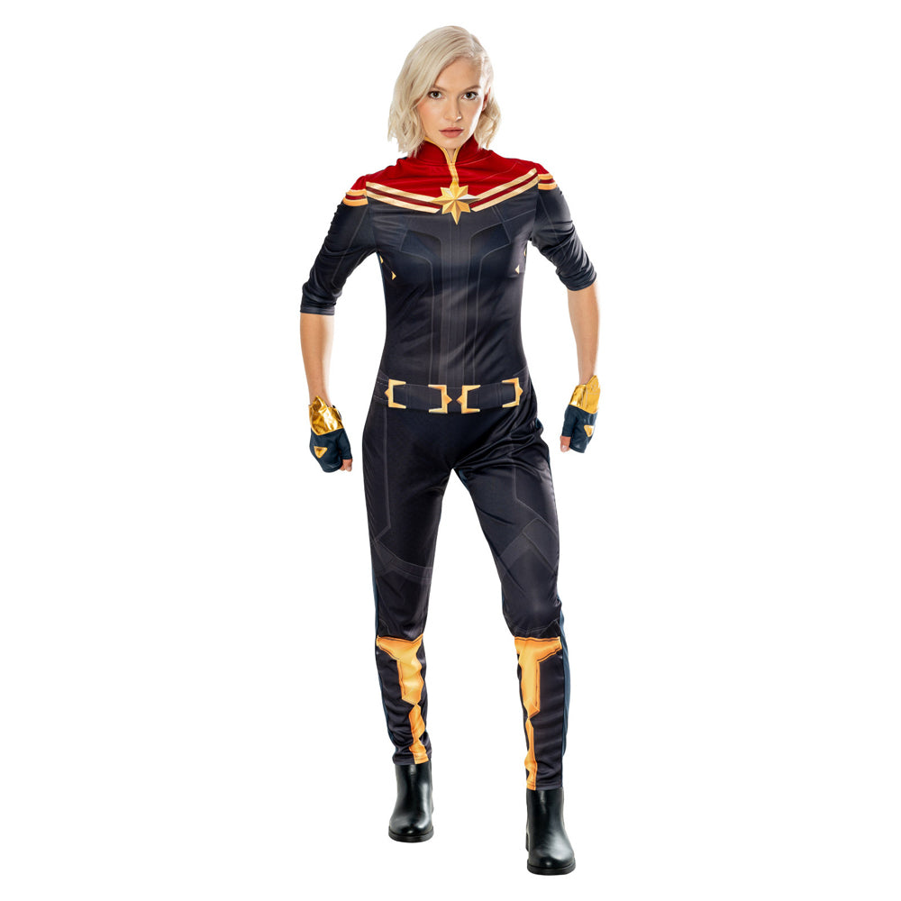 Marvel Captain Marvel Deluxe Adult/Women Costume — image 2
